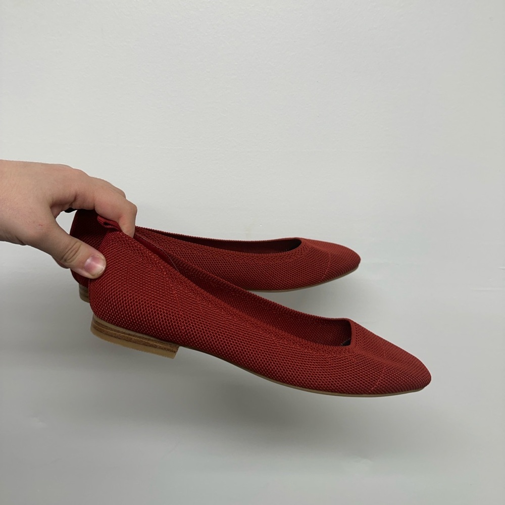 MIA Rasia Red Flats - Size 8.5 - Picture 2 of 9